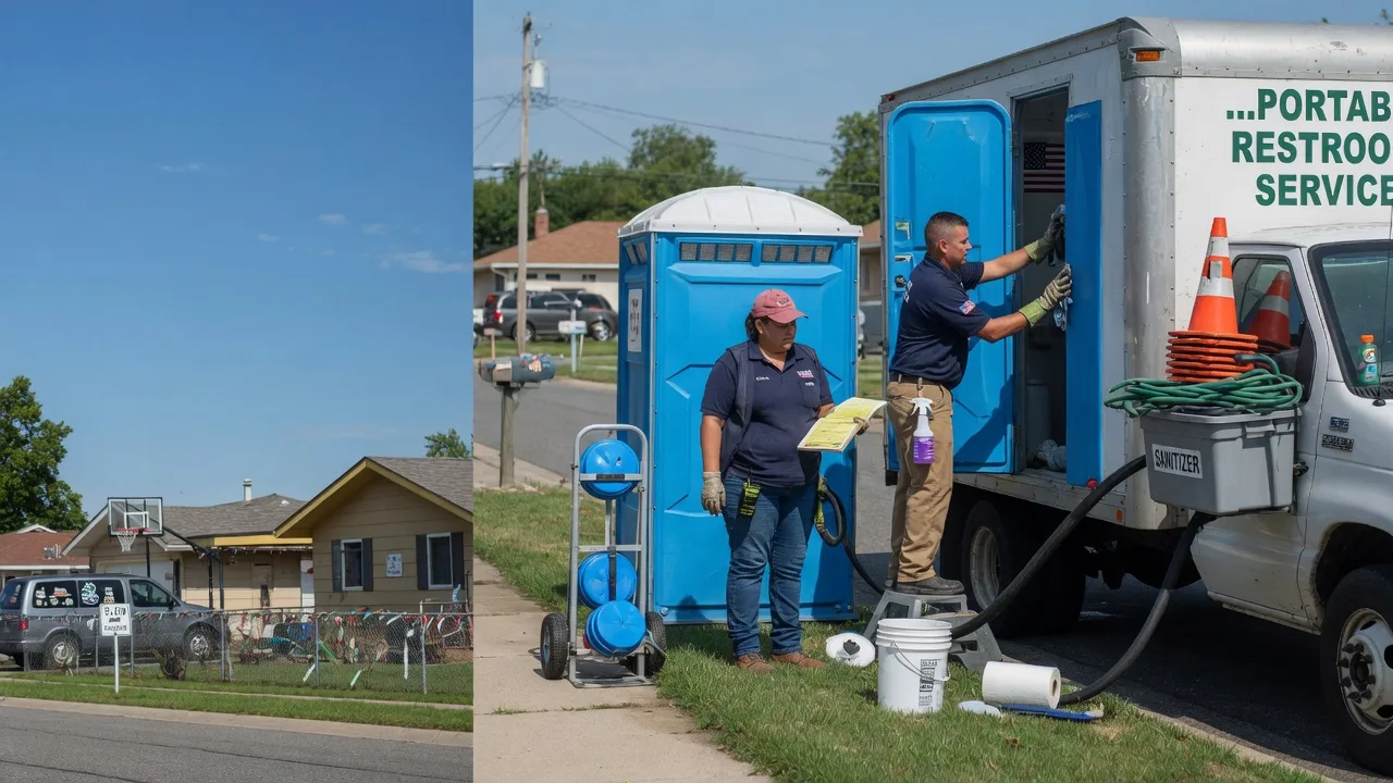 Portable Toilet Rental in Peoria Heights, IL near me